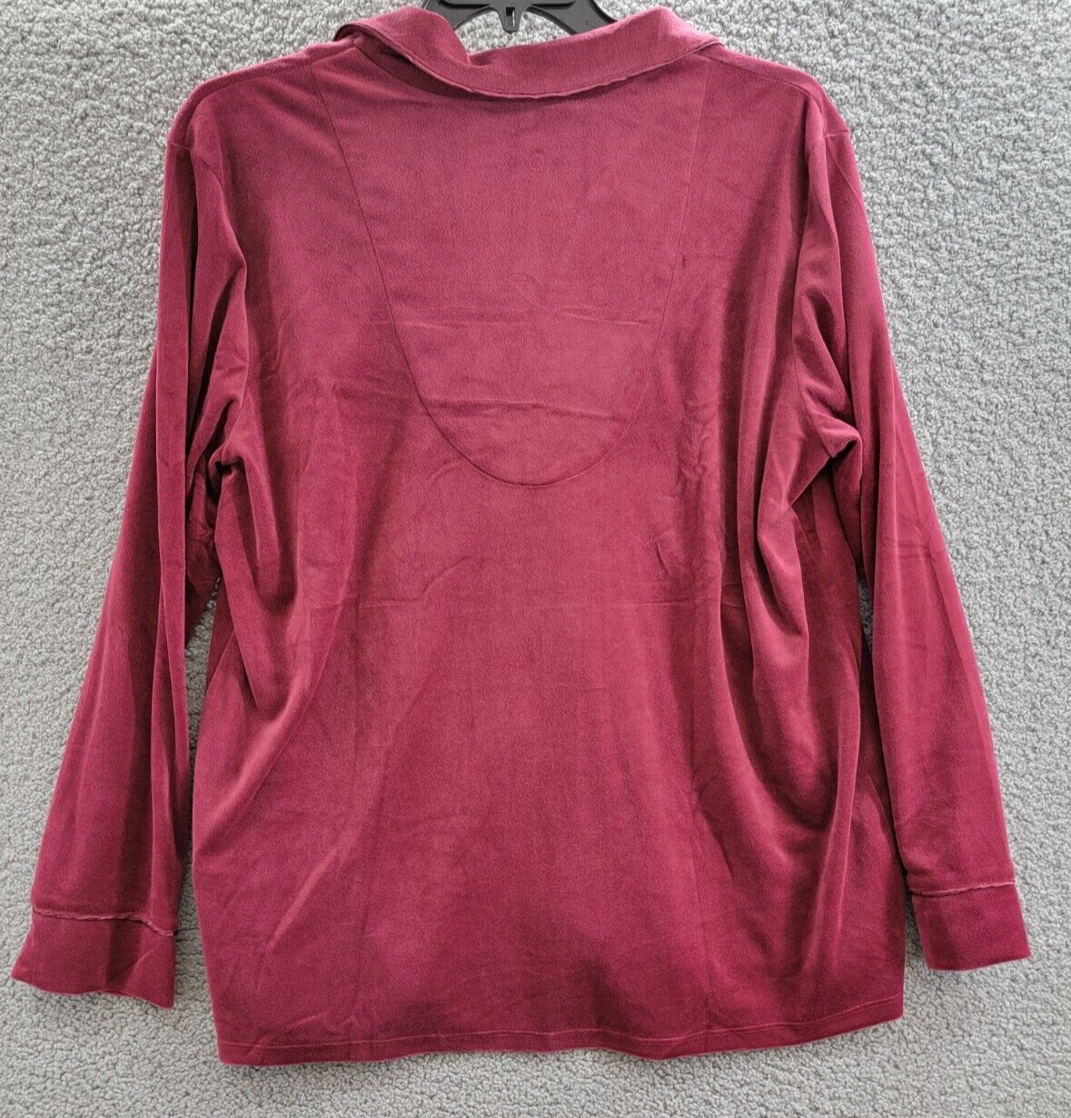 I.N.C. International Concepts Velour Notch Collar Packaged Pajama Women's XXL - Picture 11 of 17