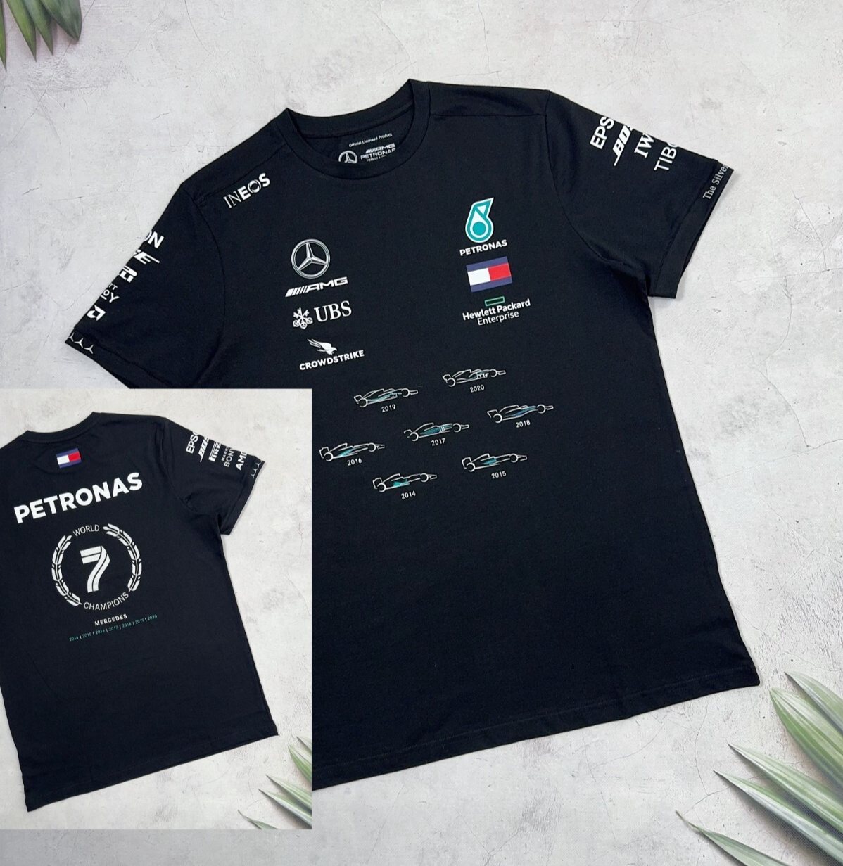 スポーツ選手 L.Hamilton 2014 Mercedes Used Tee L.Hamilton 2014 Mercedes Used Tee - メルカリ