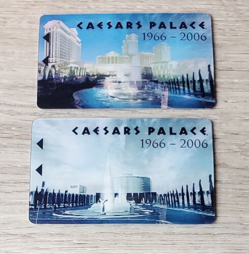 Las Vegas Caesars Palace Hologram Casino Room Key