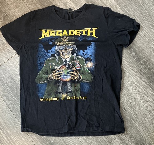Megadeth Tシャツ　日本ツアー　2023【Mサイズ】 MEGADETH メガデス 2023 日本武道館公演 限定Tシャツ Mサイズ
