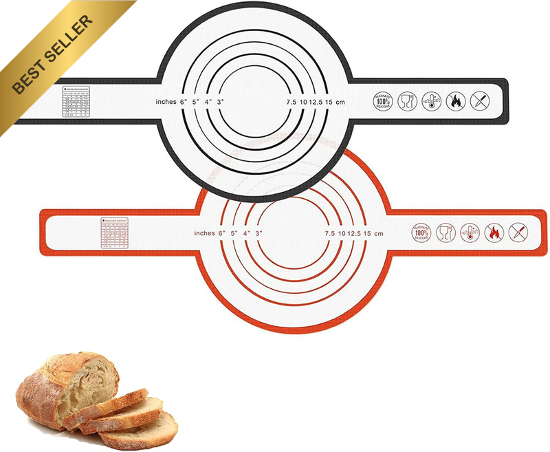 Silicone Bread Sling for Dutch Oven 2 PCS Non-Stick & Easy Clean Reusable - Sili