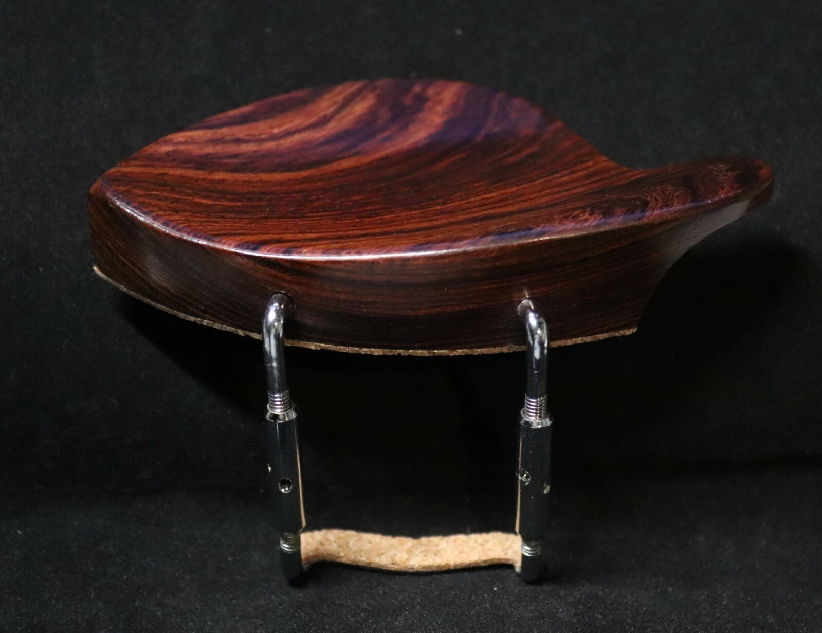1 piece Violin Rosewood Dresden Style Chin Rest 4/4 with Standard Bracket.