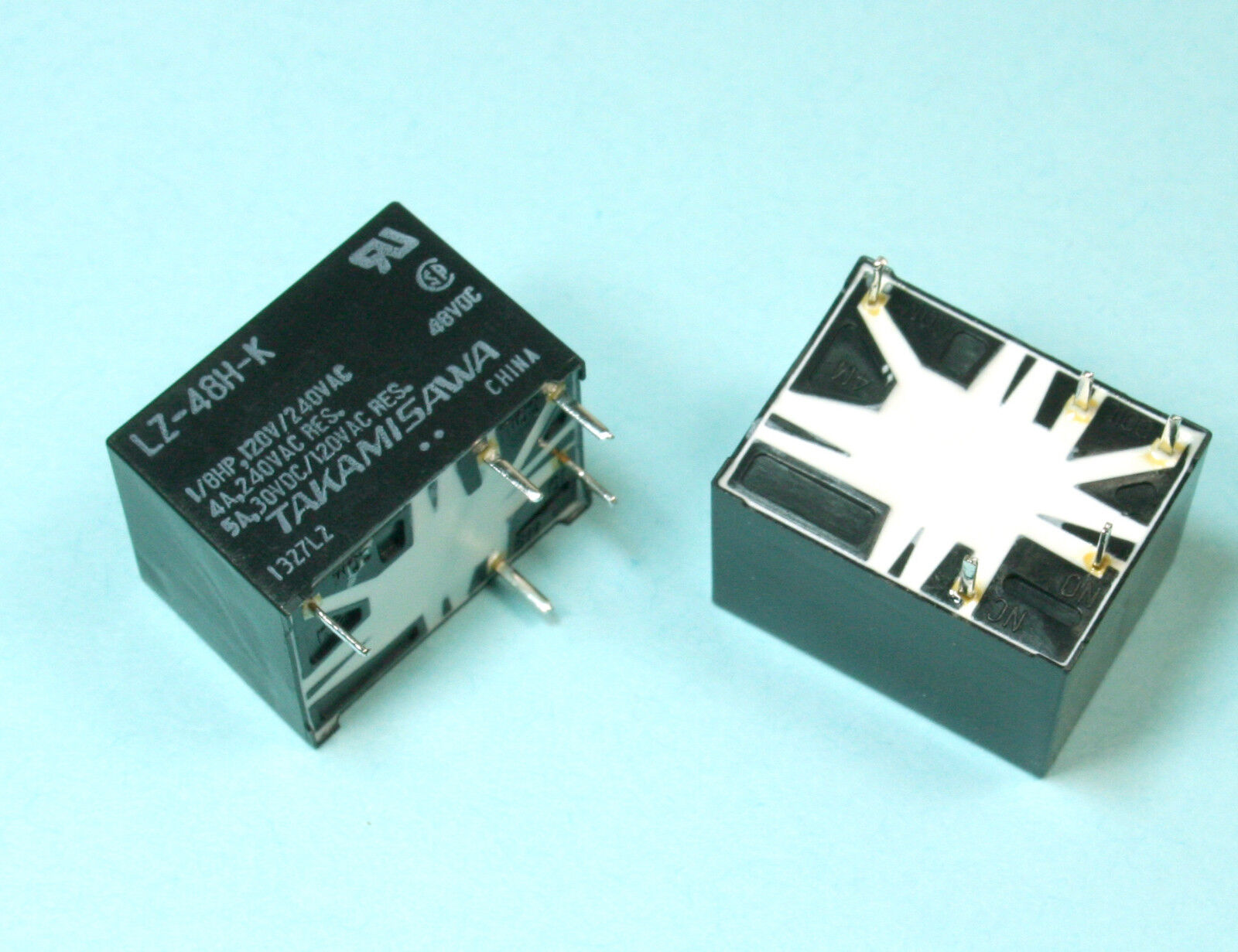Takamisawa Power Relay 48VDC 5A SPDT, Fujitsu 250 VAC, 150 Takamisawa Power Relay 48VDC 5A SPDT, Fujitsu 250 VAC, 150