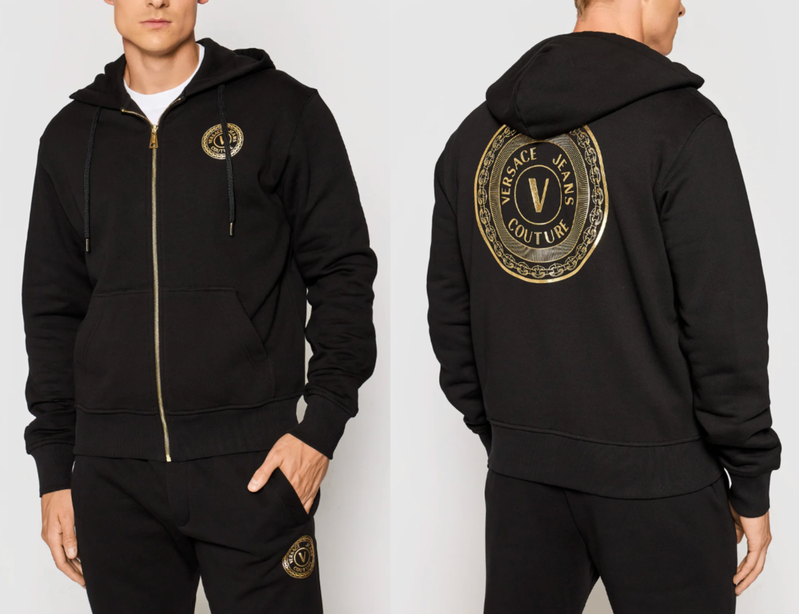 パーカー・フーディ VERSACE JEANS \"CHAIN COUTURE\" SWEATSHIRT Mainimage.jpg