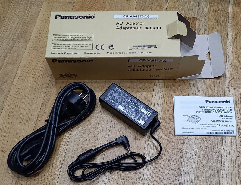 Neuf : VéRitable Panasonic Cf-Aa6373a Chargeur Cf-19 Cf-31 Cf-29 16v 3.75a