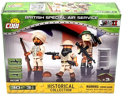  COBI Set 2036 Historical Collection British Special Air Service