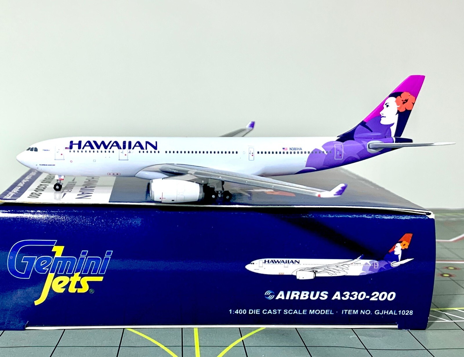 エアカラン Aircalin 模型 A330 Scale 1:200