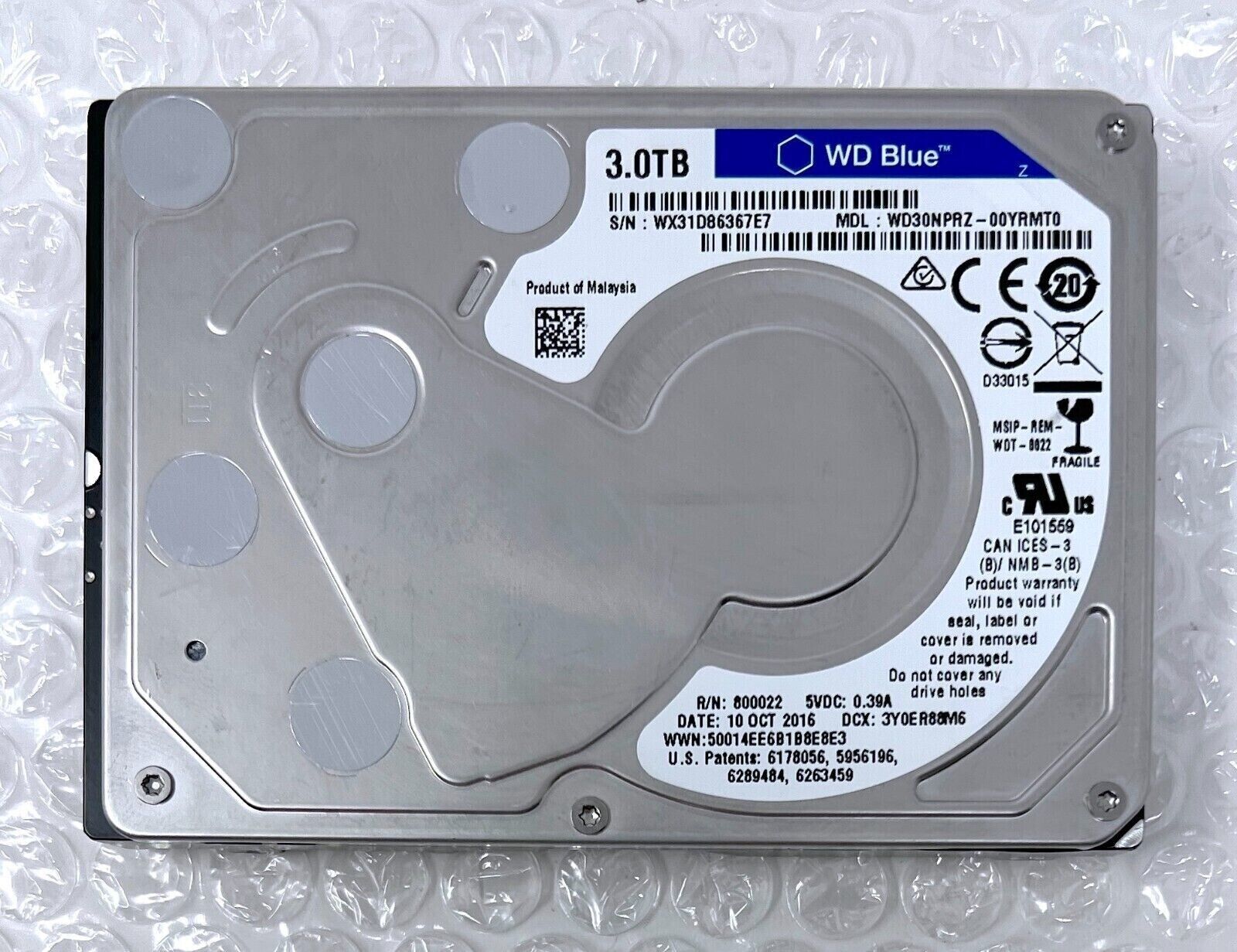 WD BLUE 3TB 2.5 WD BLUE 3TB 2.5