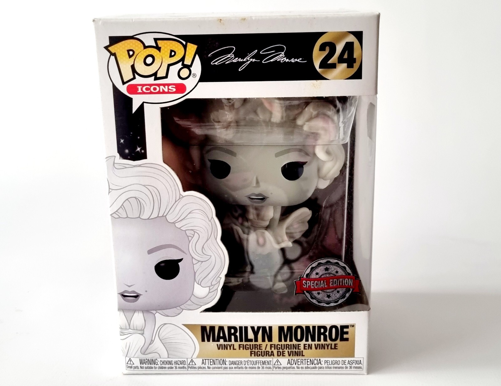 Funko Pop Icons Marilyn Monroe Special Edition Vinyl Figure