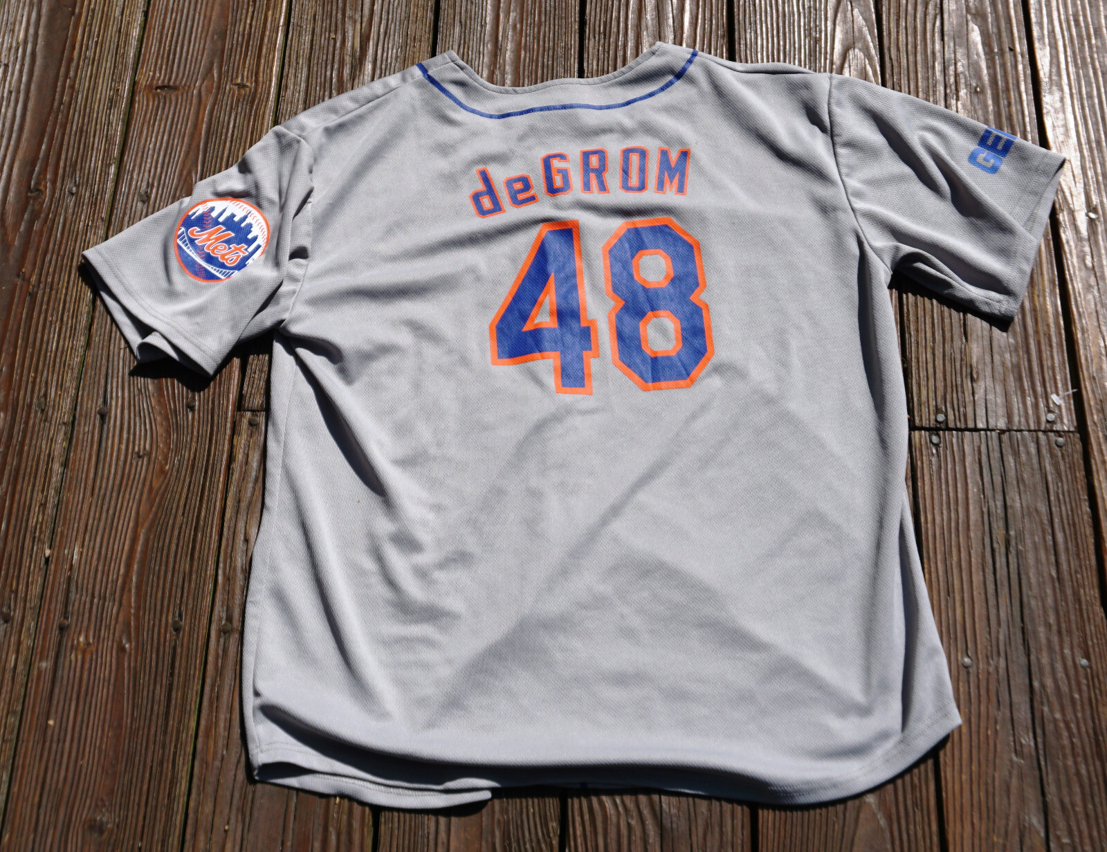 Nike Mets deGrom 48 ユニフォーム New York Mets Jacob deGrom Autographed Black Nike Authentic