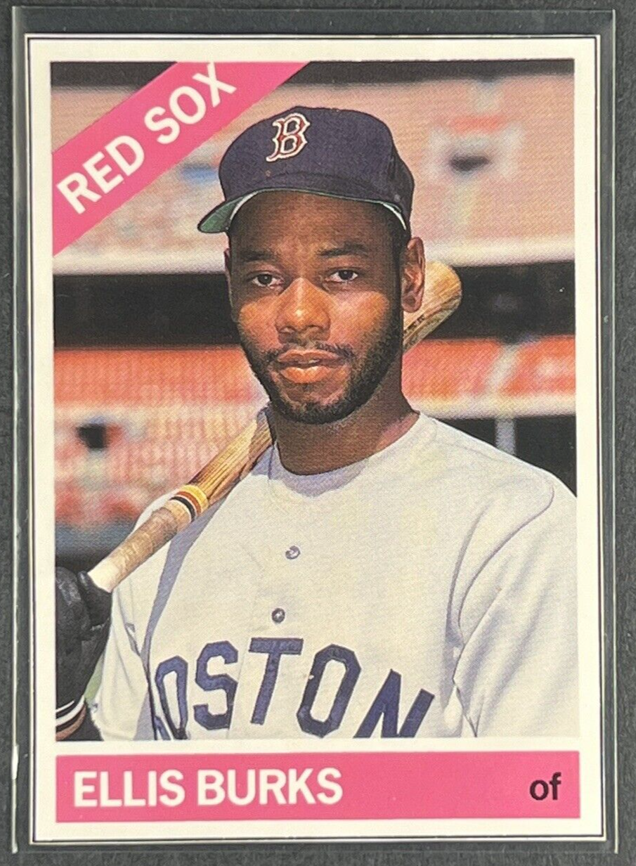 メジャーリーグ　カード　Ellis Burks Ellis Burks #40 1991 Baseball Cards Magazine Card *Hand Cut