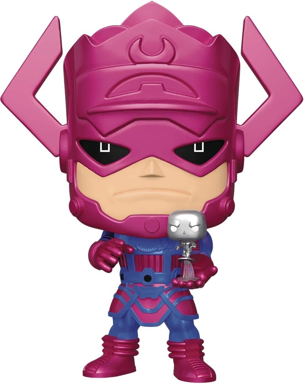 Pop! Jumbo Marvel Galactus with Silver Surfer 10 inch PX