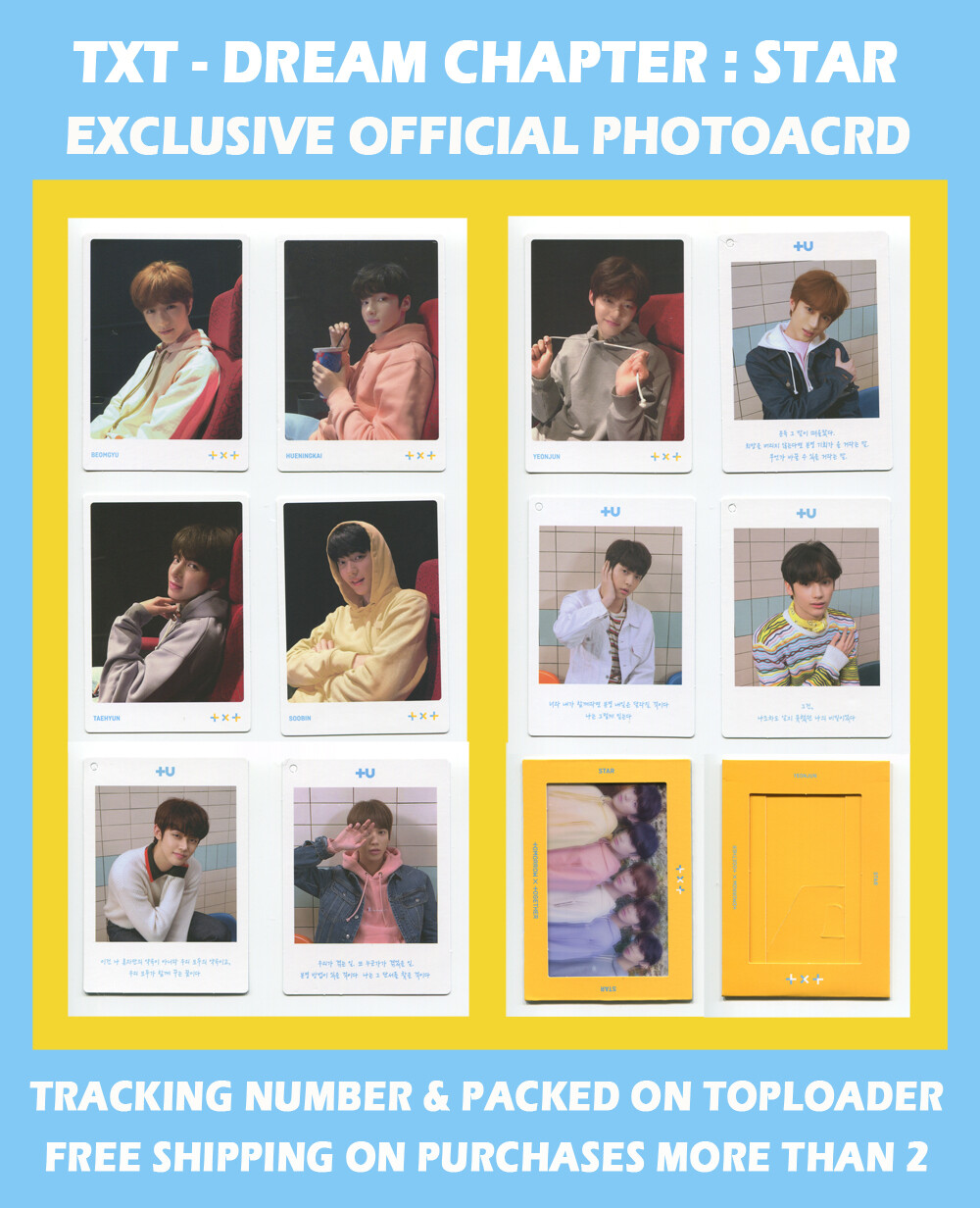 TXT TOMORROW X TOGETHER - THE DREAM CHAPTER : STAR OFFICIAL