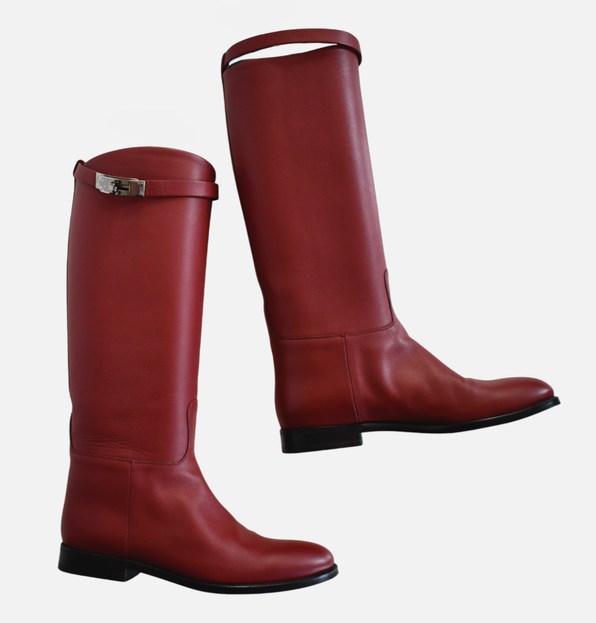 HERMES レザー ハイカットブーツ ブラック/レッド 楽天市場】HERMES エルメス トレッキング ハイカット Hロゴ 靴 紐