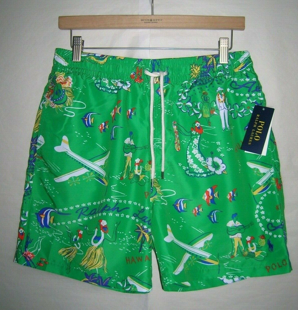 ralph lauren hawaiian shorts