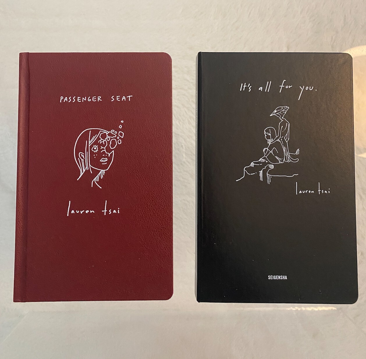 Lauren Tsai - It's All for You & Passenger Seat Sketchbooks