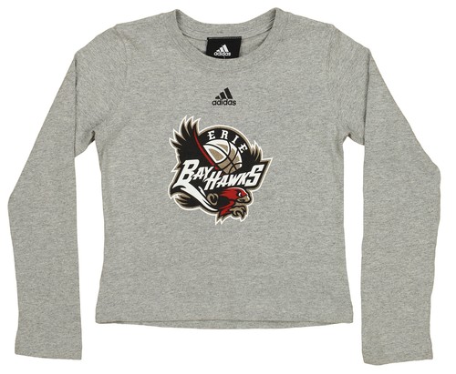 Футболка Adidas NBA G League Youth Boys Erie BayHawks с длинными рукавами