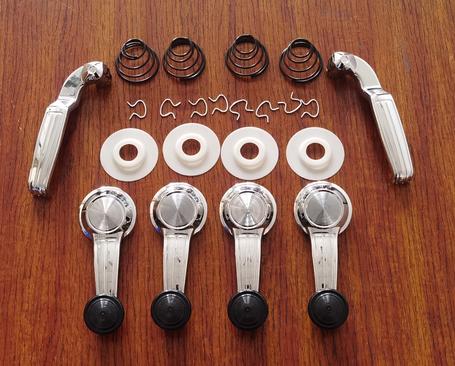 1967 68 69 Camaro Firebird Window Cranks Door Handles Springs Washers Kit