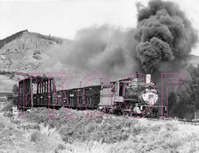 8x10 Photo Engine 318 at Ridgway D/&RGW Denver /& Rio Grande Western
