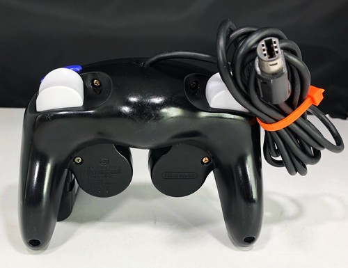 Original OEM Nintendo Black Gamecube Authentic Controller (Official Tested)