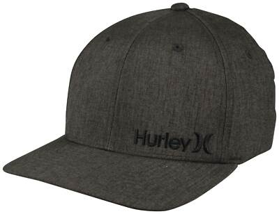 Кепка с текстурой Hurley Corp — темно-серая — новинка