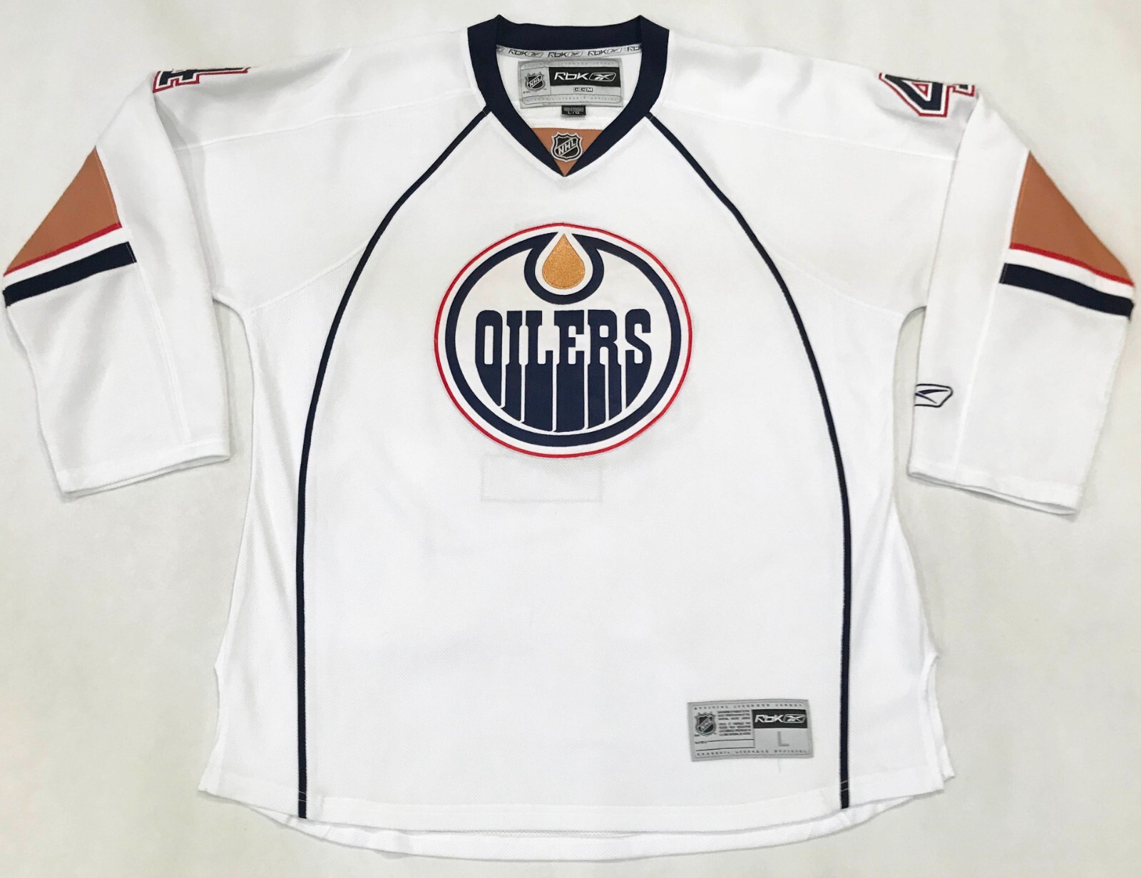 Reebok Premier Edmonton Oilers HALL #4 NHL Hockey Jersey