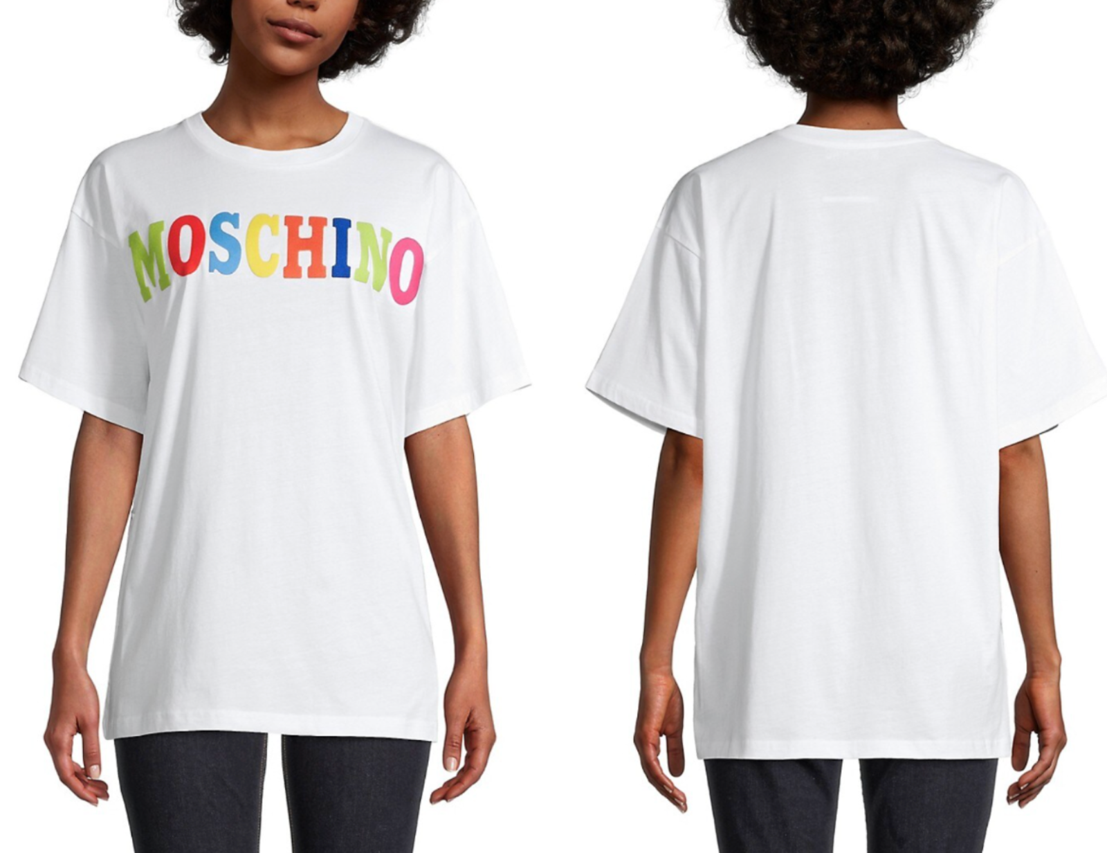 【送料&関税込】Moschino Logo Print T-shirt MOSCHINO Logo Print T-Shirt, Orange – OZNICO