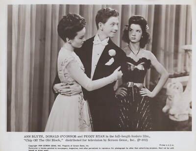 Peggy Ryan + Ann Blyth + Donald O'Connor (1959)   Vintage Photo M 332