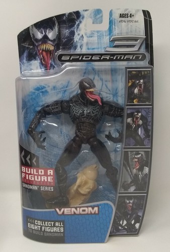 Marvel Legends SpiderMan 3 2007 Movie Sandman BAF Wave Venom 7 Action Figure