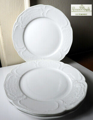 Rosenthal SANSSOUCI WHITE 9 7/8'' Dinner Plates, Set of 3