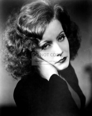GRETA GARBO LEGENDARY ACTRESS - 8X10 PUBLICITY PHOTO (DD376)
