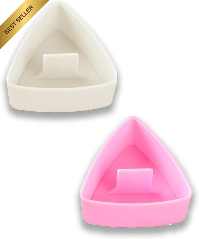 Onigiri Sushi Molds， Non Stick, Easy to Clean Triangle Rice Press Molds for DIY