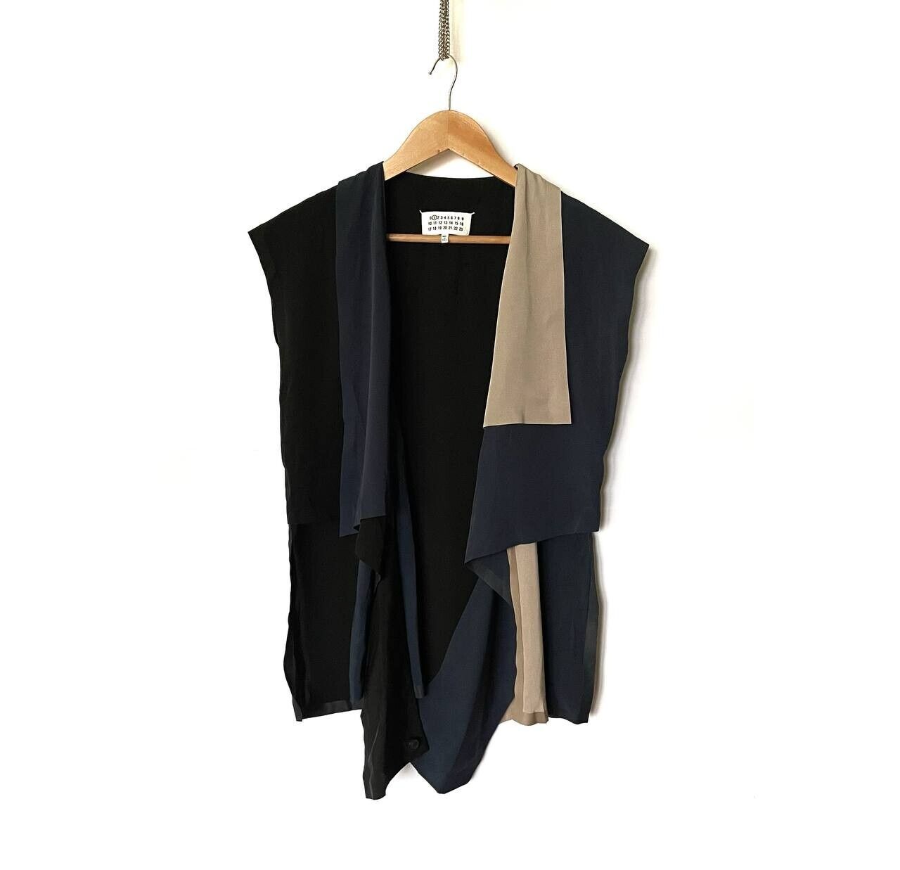 Maison Martin Margiela Line 1 Asymmetric Layered Vest Top Maison Martin Margiela Line 1 Asymmetric Layered Vest Top