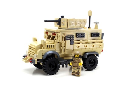 MRAP Custom Military APC set made with real LEGO® bricks