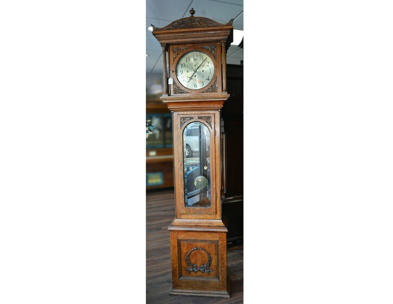 c007 Seth Thomas Tall Case Grandfather Clock- Local Pickup Only