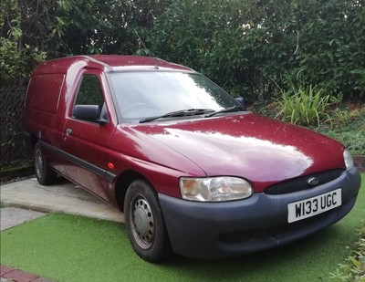 2000 Ford Escort Van MK6 1.8D - 63k Miles - Metallic Red - Electric Windows