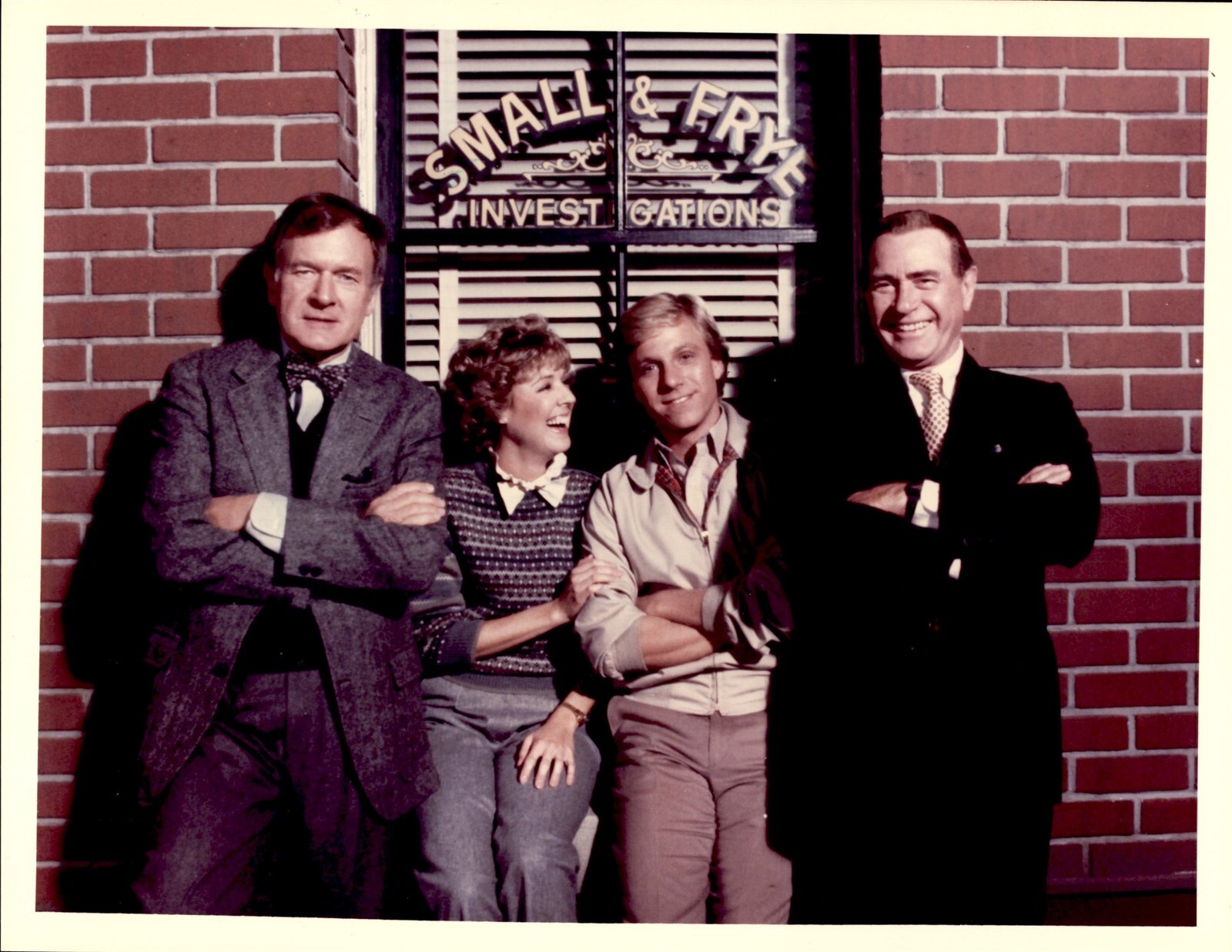 BR38 Orig Color Photo BILL DAILY DEBBIE ZIPP JACK BLESSING