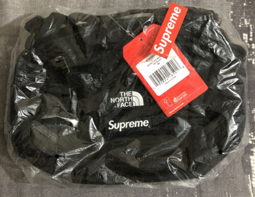 Supreme X The North face Expedition Waist Bag! Black!!!BNWT!!FW18!!Super  Rare!