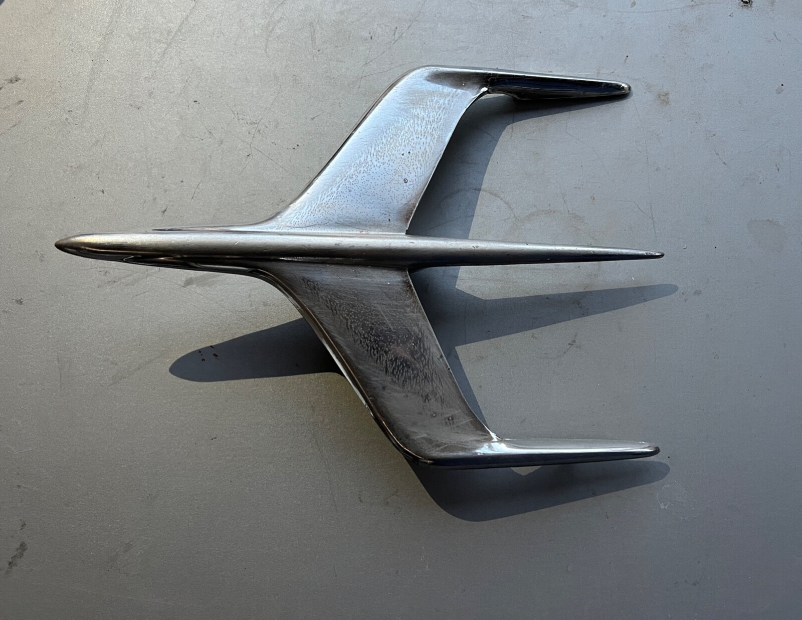 【非売品】マイバッハ オブジェ 1955 56 MERCURY JET Hood Ornament # 10460 BV 16850-B