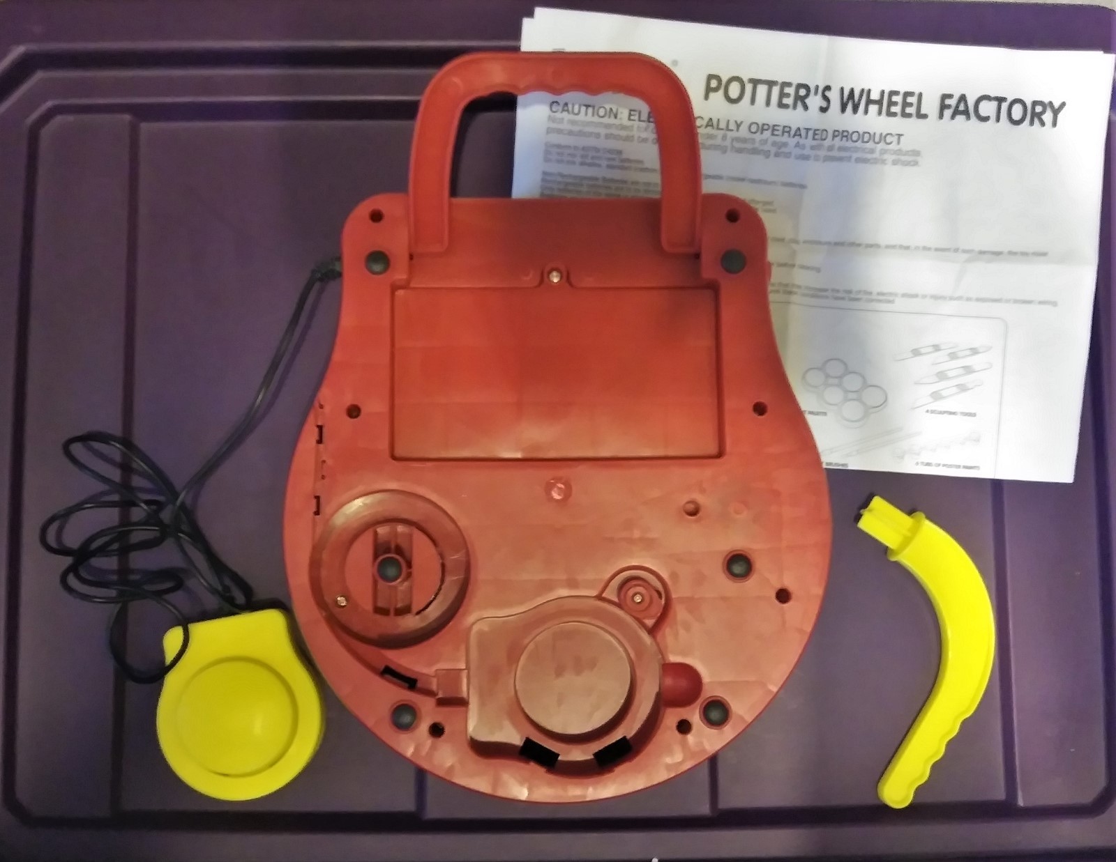 Kids Pottery Wheel Kit