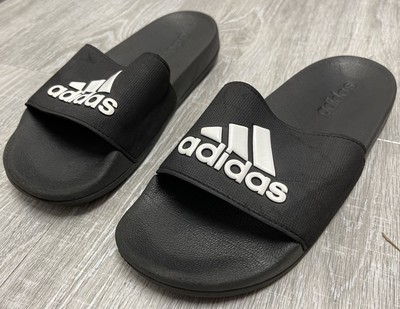 

Шлепанцы для душа Adidas Adilette Big Kid, черные (G27627, Black white