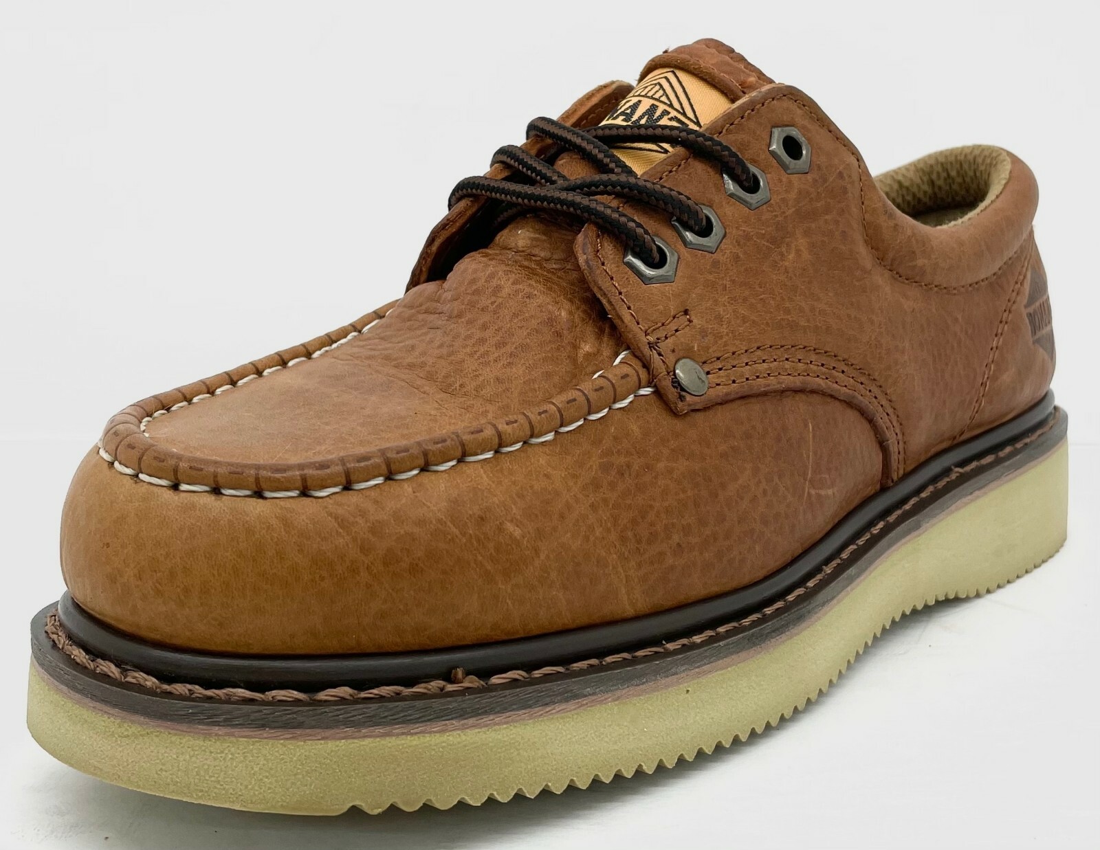 

Bonanza BA422 Светло-коричневые рабочие туфли на шнуровке, Light brown