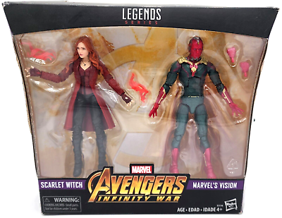Marvel Legends Vision and Scarlet Witch 2 Pack Toys R Us Exclusive
