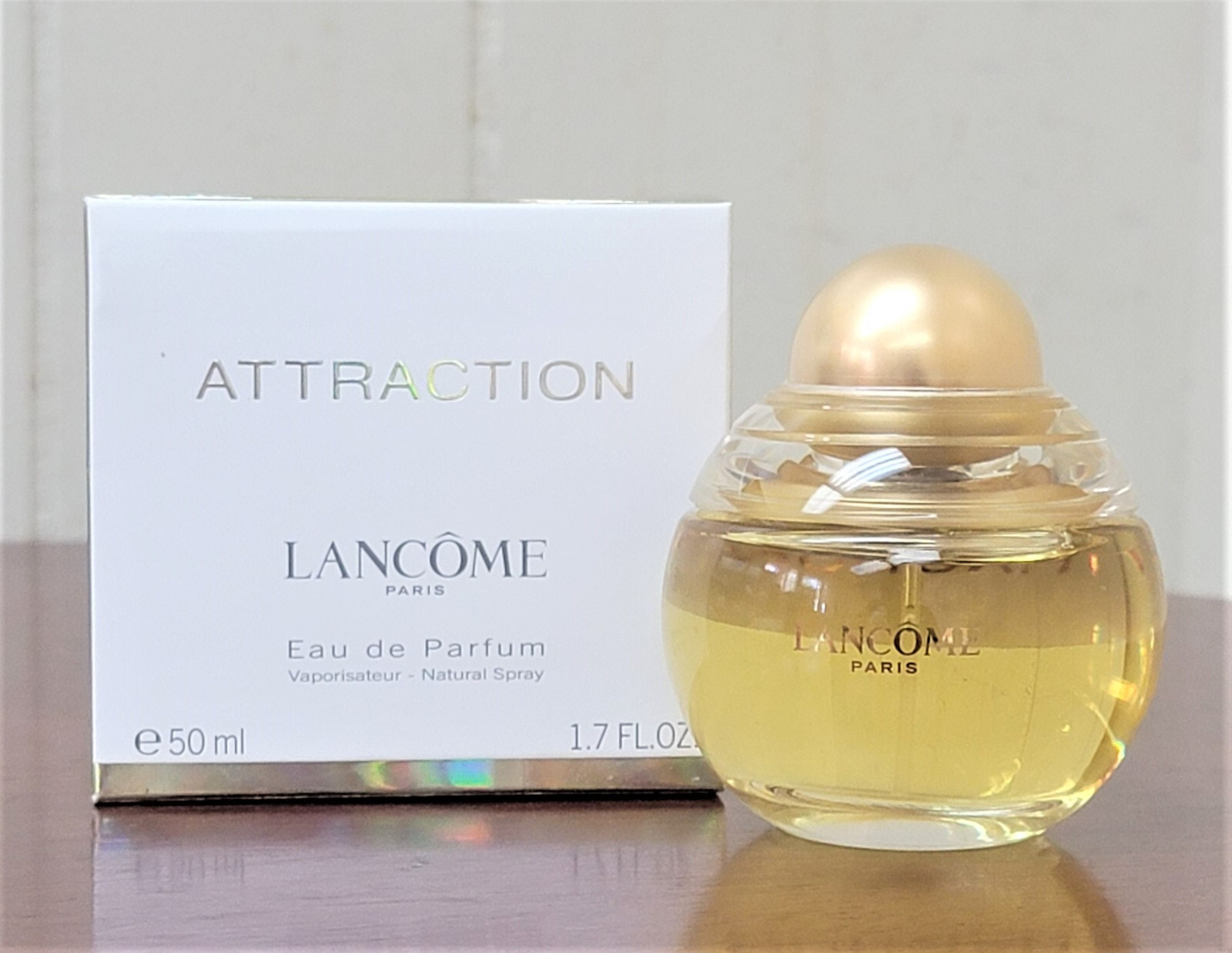 LANCOME ATTRACTION 100ml オードゥ パルファン Attraction Lancome Eau De Perfume .23 fl oz/7ml Mini Splash