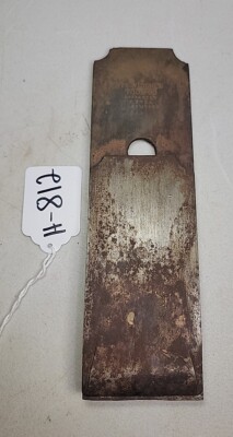 VINTAGE PROVIDENCE TOOL CO WOOD PLANE BLADE 2-1/4'' × 8-1/4'' & CHIP BREAKER H812
