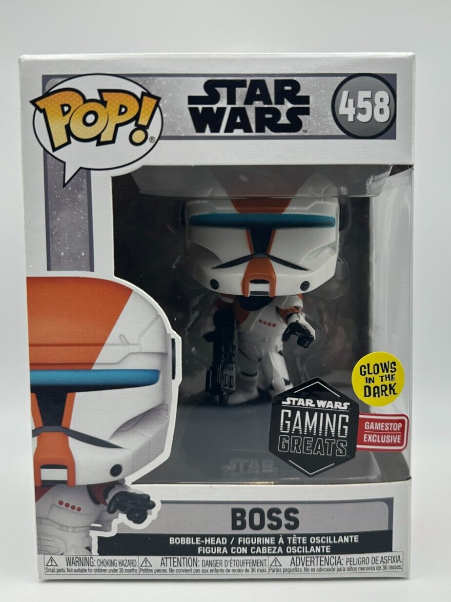 Boss Glow in the Dark Funko Pop Disney Star Wars GameStop