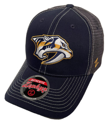 Zephyr NHL Nashville Predators ''Big Rig'' Curved Bill Trucker Mesh Hat BRAND NWT