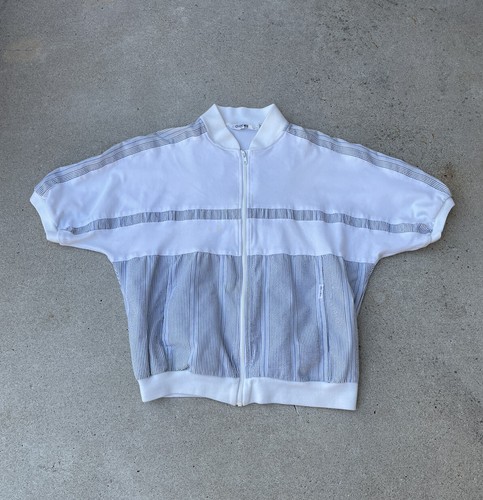 Vtg 90's Christian Dior Monsieur Zip Up Short Sleeve Bomber