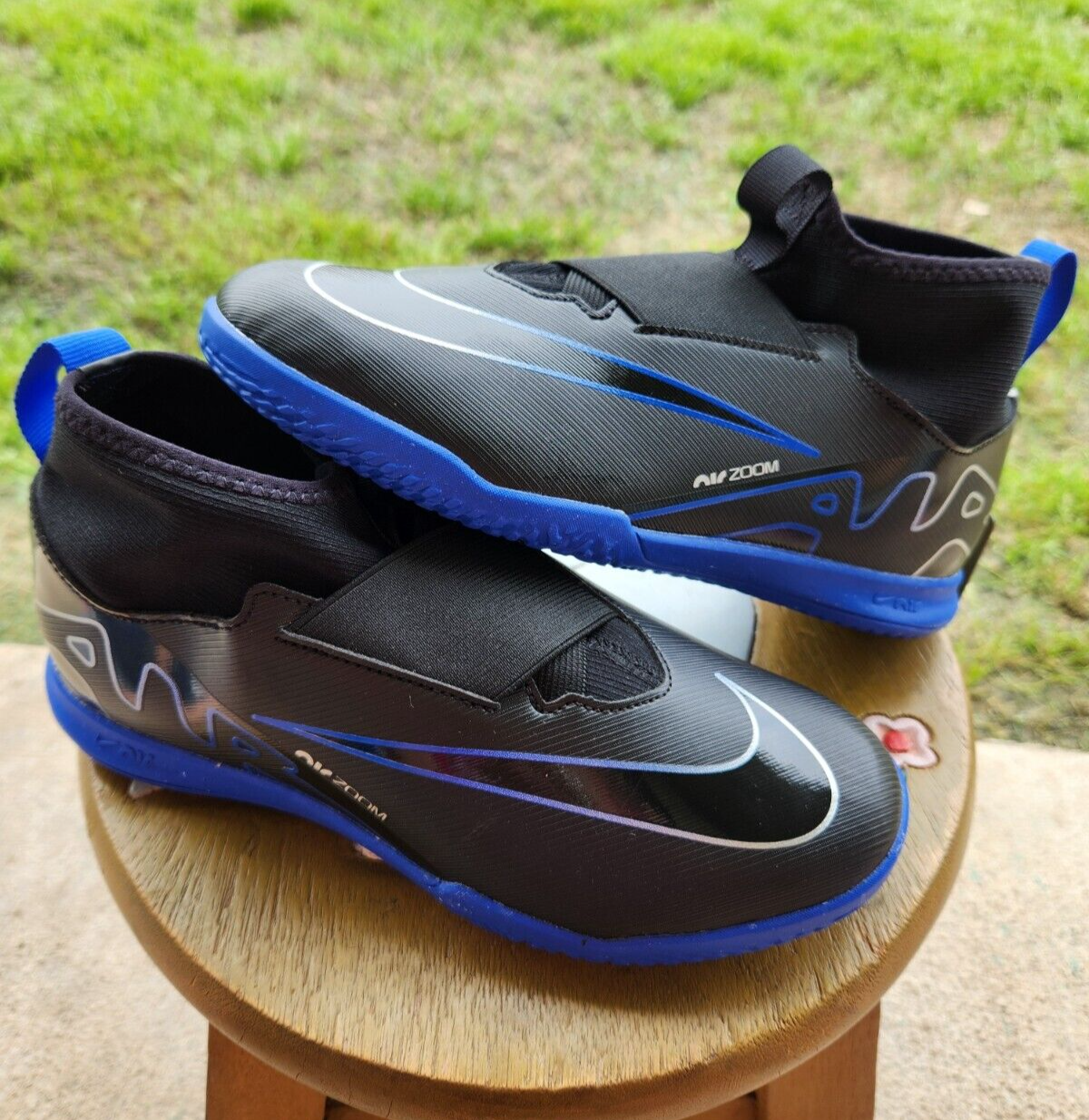 Nike Mercurial Superfly 9 Club FG Soccer Cleats | Black Pack