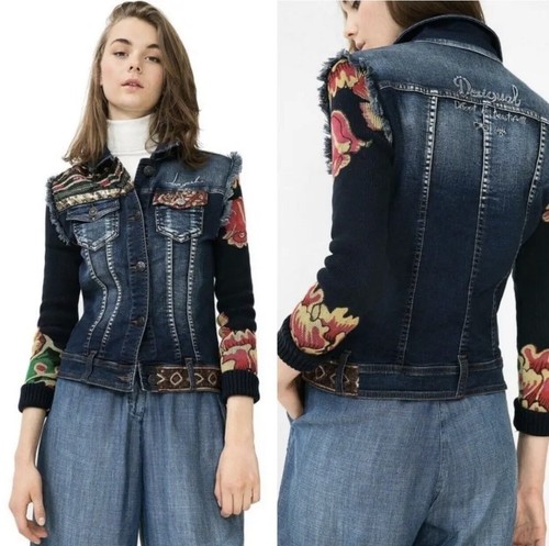 Desigual デニムジャケット  40サイズ(Lサイズ) Desigual デニムジャケット gジャン POSTALS レディース